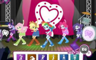 [图]My Little Pony Equestria Girls Dance Game ( full game )