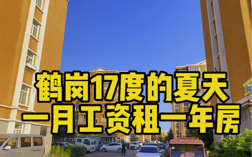 鹤岗17度的夏天 一个月工资租一年房什么体验?哔哩哔哩bilibili