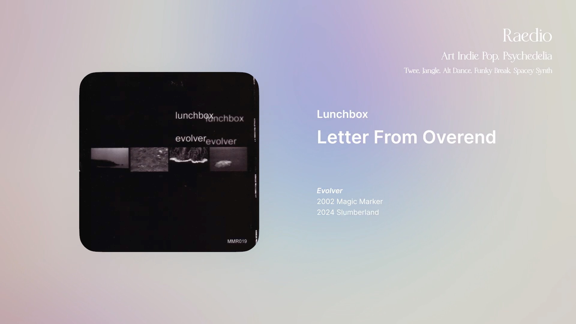 90年代加州地下室梦幻录音 Indie Pop&Twee/Indie Dance&Break/Psychedelia ⷠLunchbox  Evolver哔哩哔哩bilibili