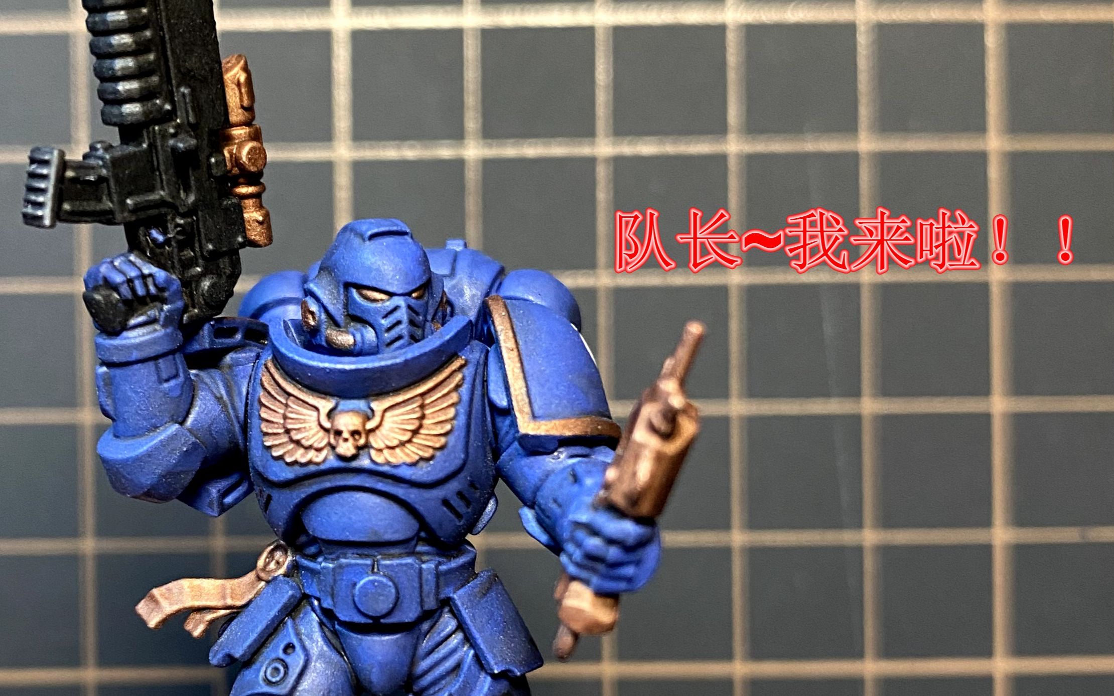 战锤棋子星际战士士兵来啦