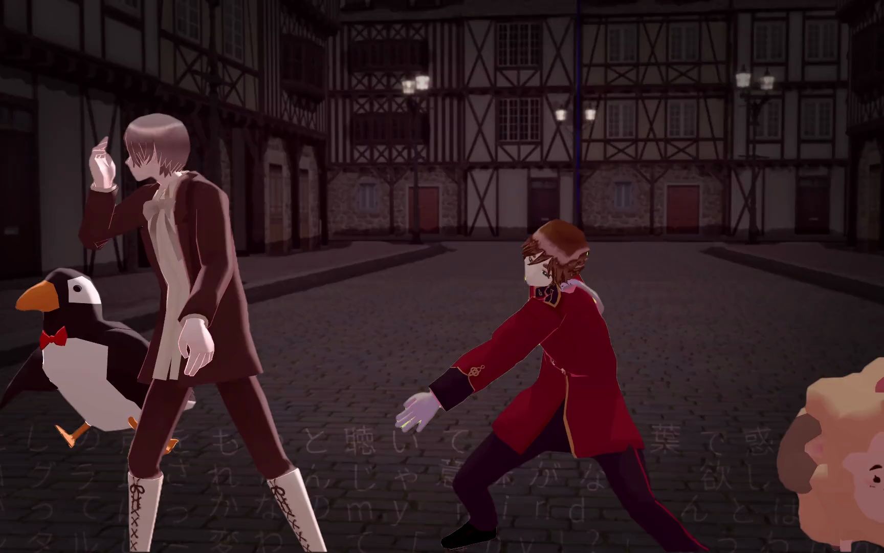 【aph/mmd】绵羊君和阿冰的luvoratorrrrry!