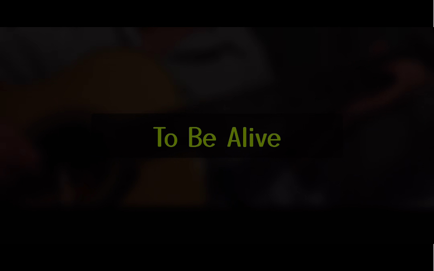 [图]To Be Alive 翻唱