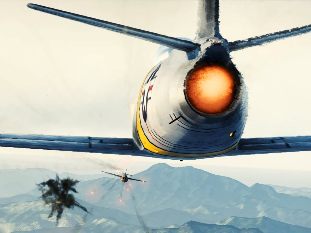 《传奇战斗机f86佩刀》战争雷霆warthunder预告短片