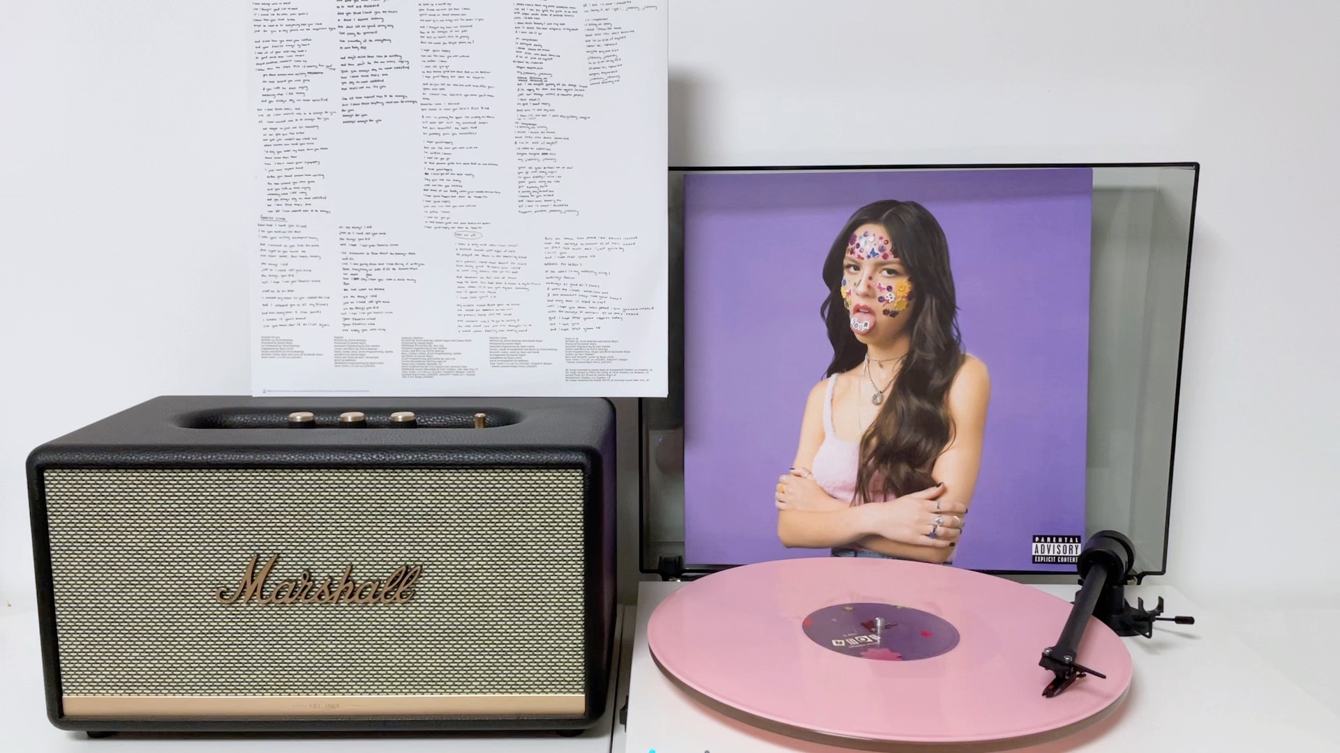 黑胶试听丨happier–olivia rodrigo《sour》