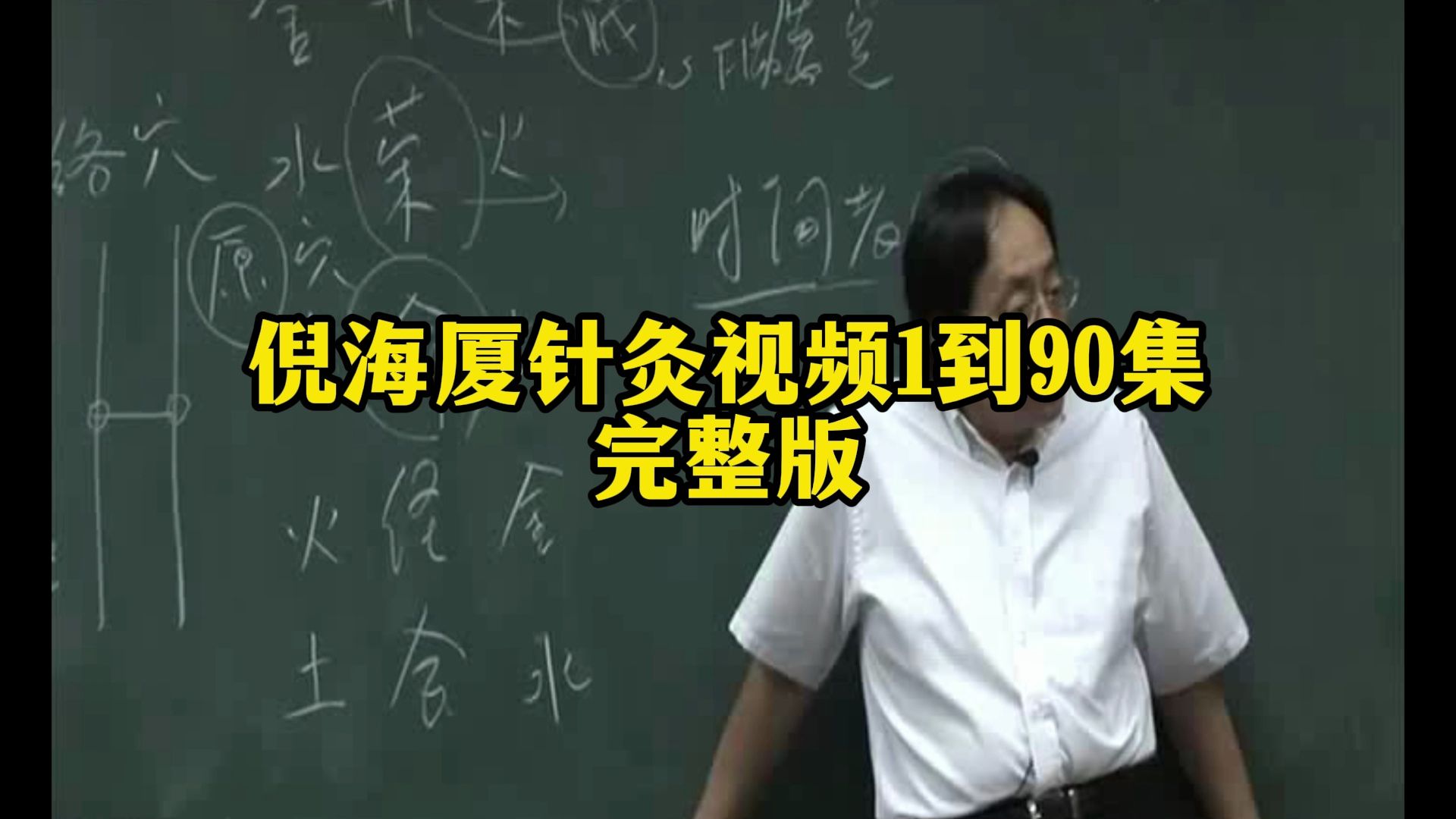 [图]【字幕版】倪海厦针灸视频1到90集-原版高清5集