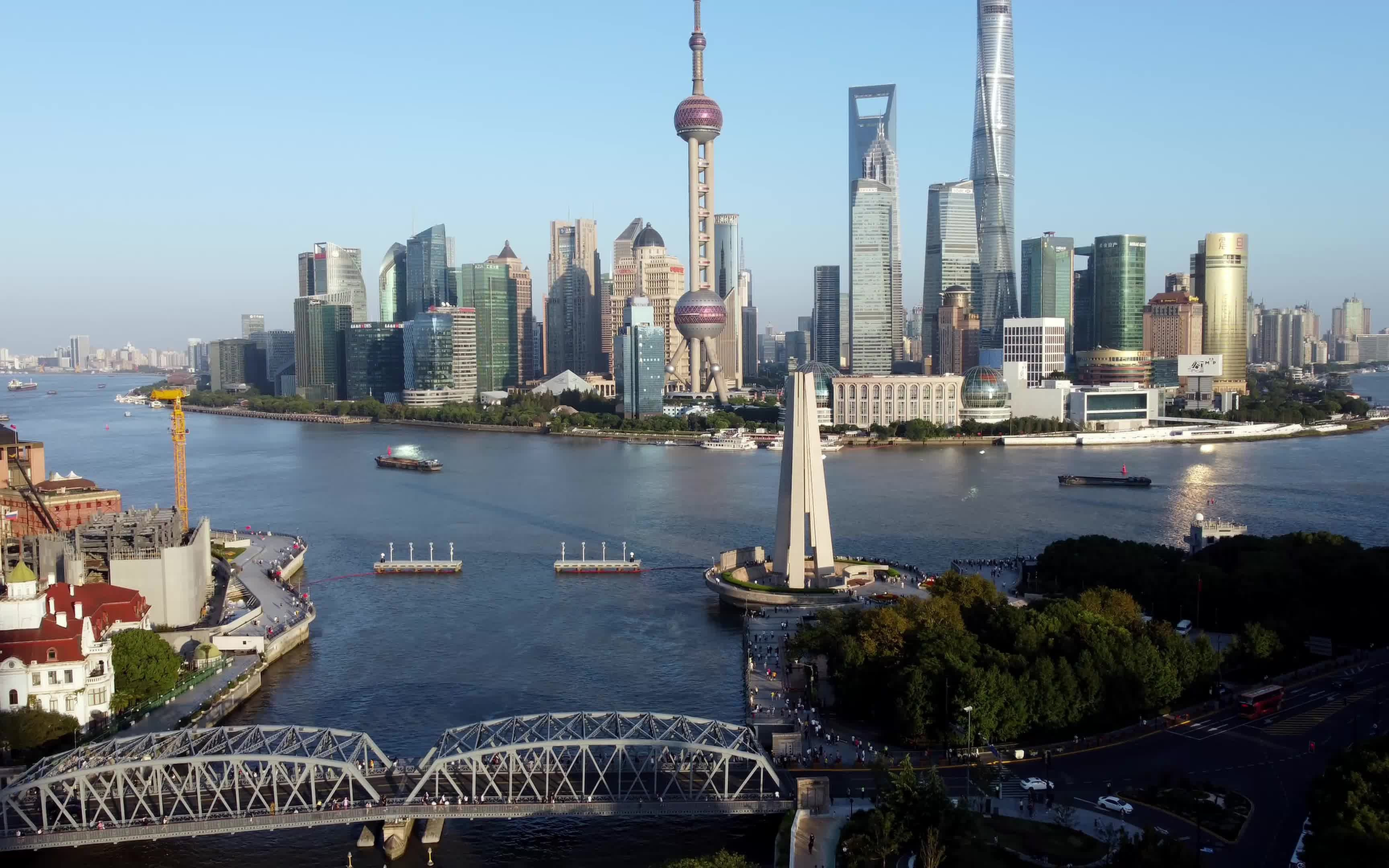 上海外滩航拍(dji mini2)