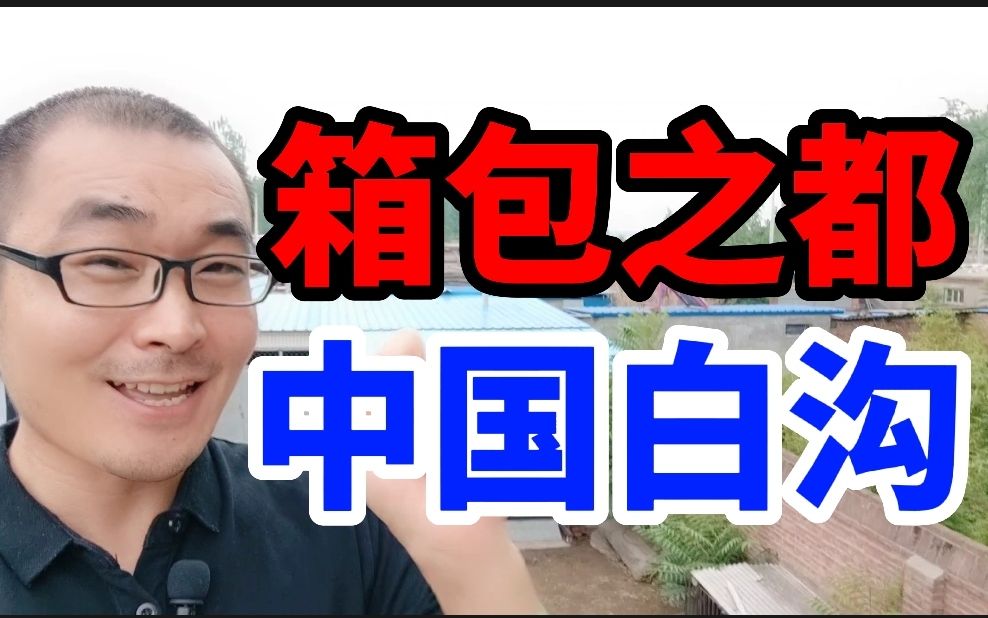 [图]世界箱包之都中国白沟，做生意不仅要知识和机会，创业要用独特禀赋赚钱