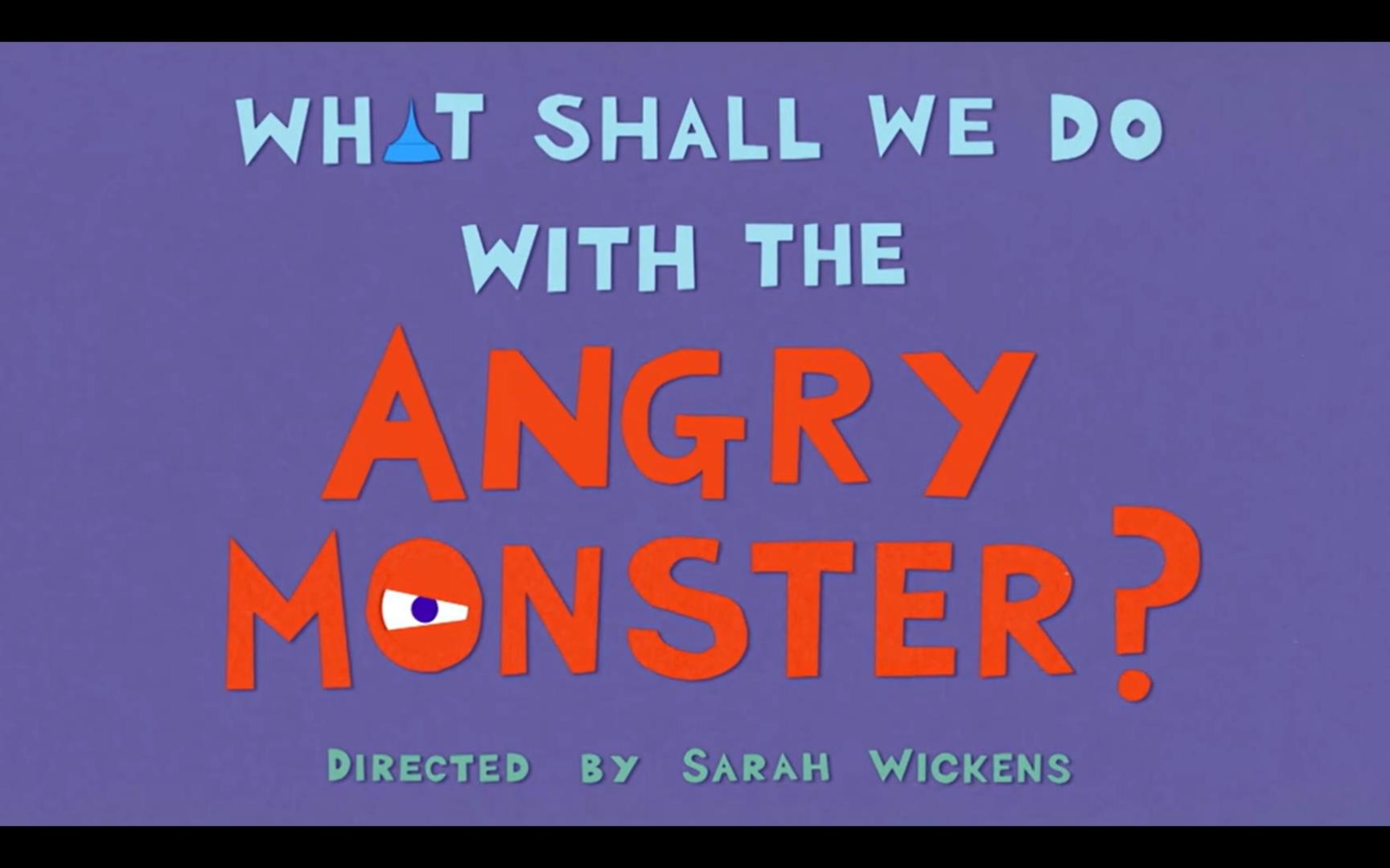 [图]英文绘本原声赏析—What Shall We Do With The Angry Monster