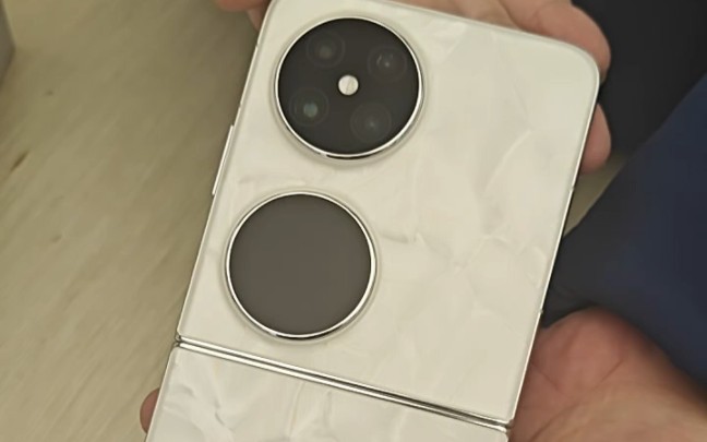 华为pocket2 洛可可白配色开箱