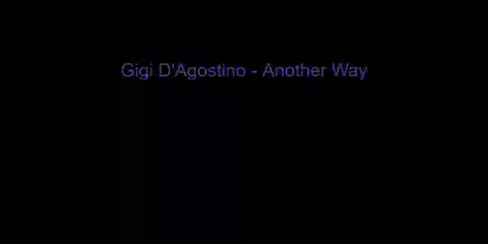 [图]Gigi D'Agostino - Another Way (LP Mix)