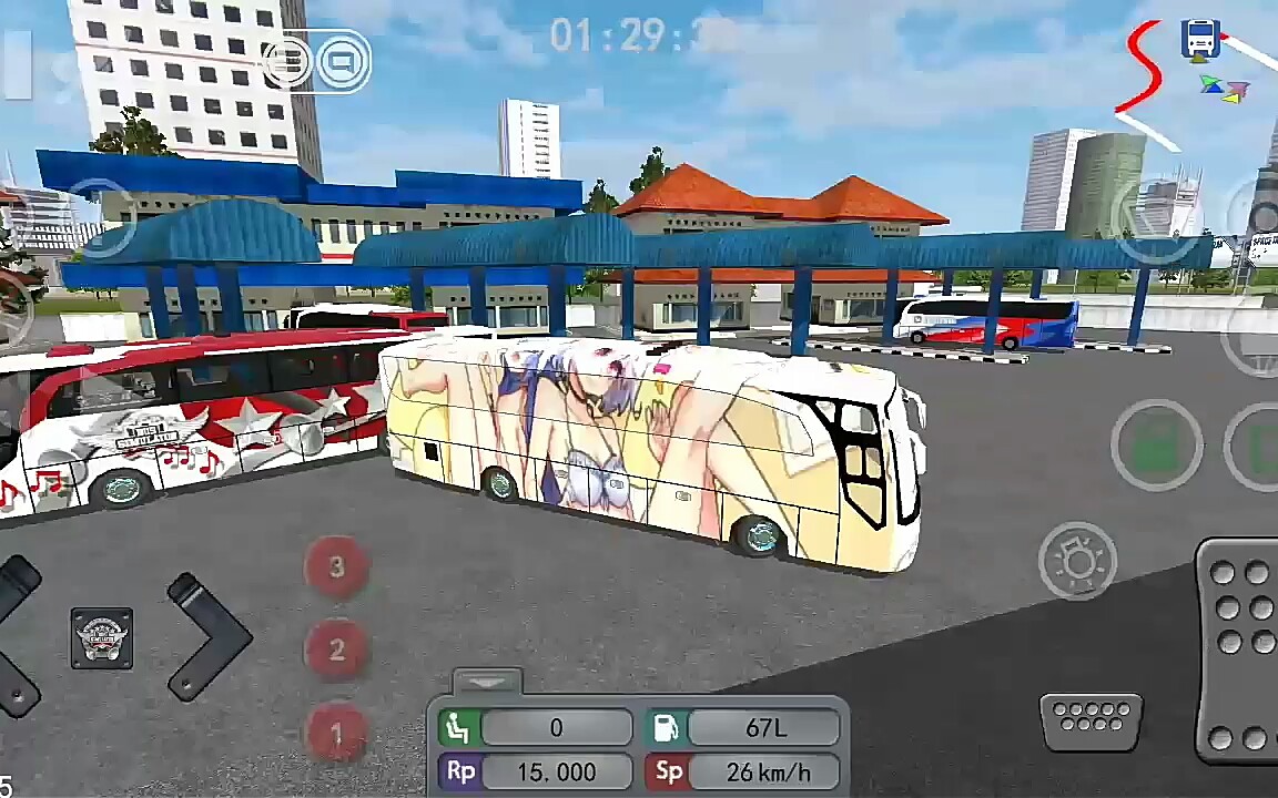 《印尼巴士模拟》这是一款可以改骚皮肤的多人联机驾驶游戏,把你图库