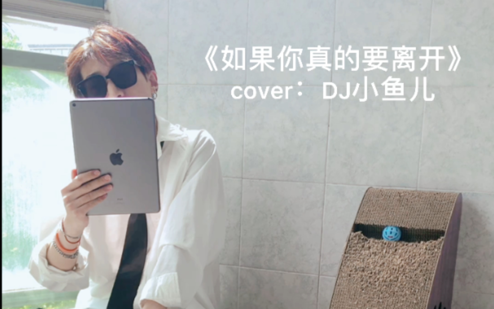 [图]《如果你真的要离开》cover：DJ小鱼儿