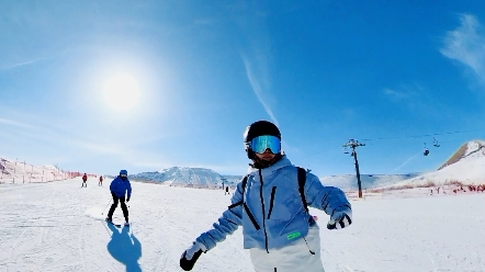 新疆天山天池滑雪场爽滑!欢迎大佬点评哔哩哔哩bilibili