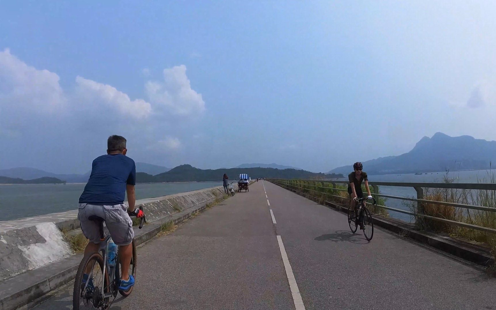 香港经典单车路线(大围至大尾笃) - 大尾笃水坝