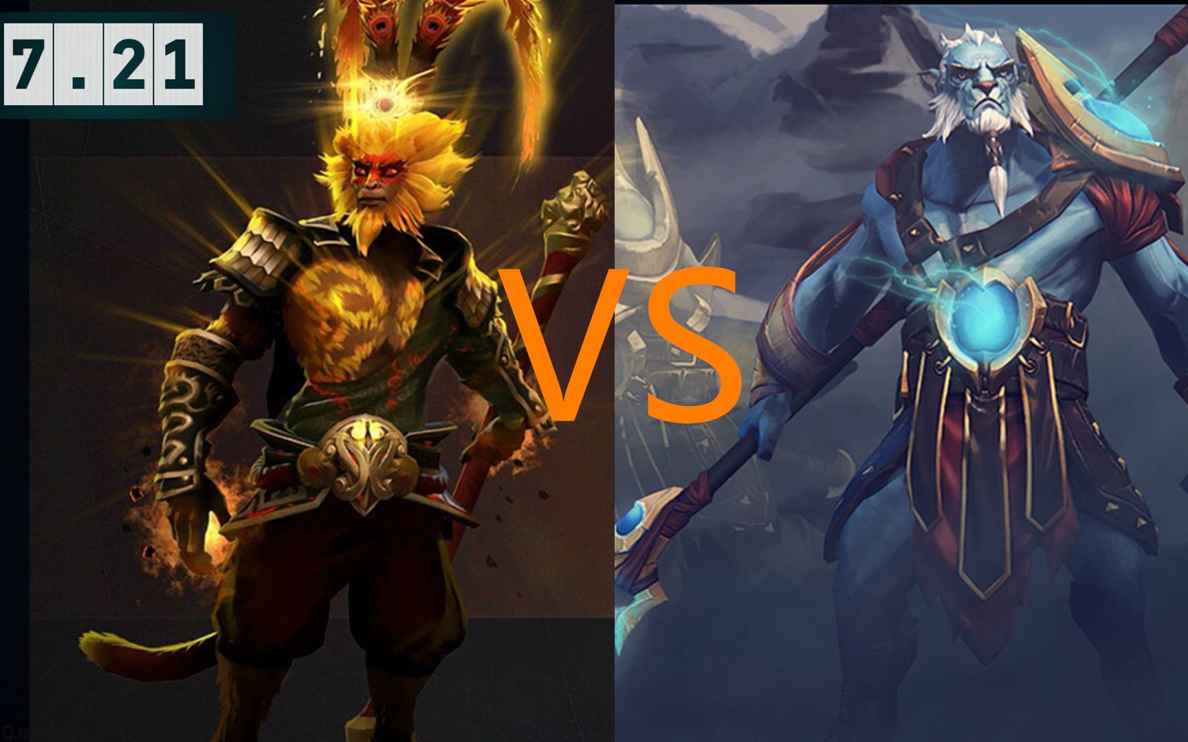 dota2:猴子:齐天大圣来干!破两路又怎样?