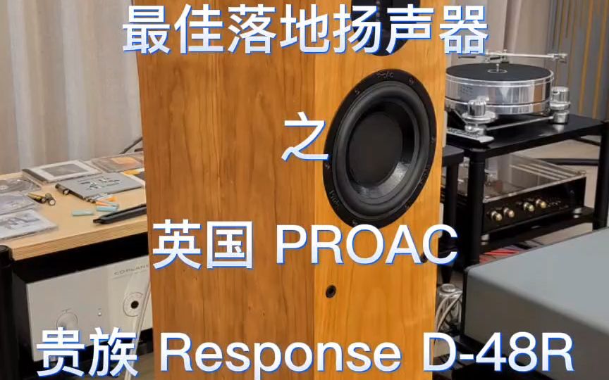 2022年度 推荐安装 最佳落地扬声器 英国 ProAc Response 贵族 D48R 樱桃木标准版哔哩哔哩bilibili