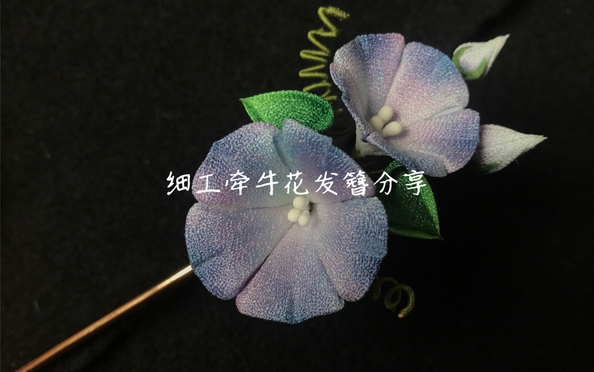 [图]「细工牵牛花」「原创」又称喇叭花，蓝紫色！