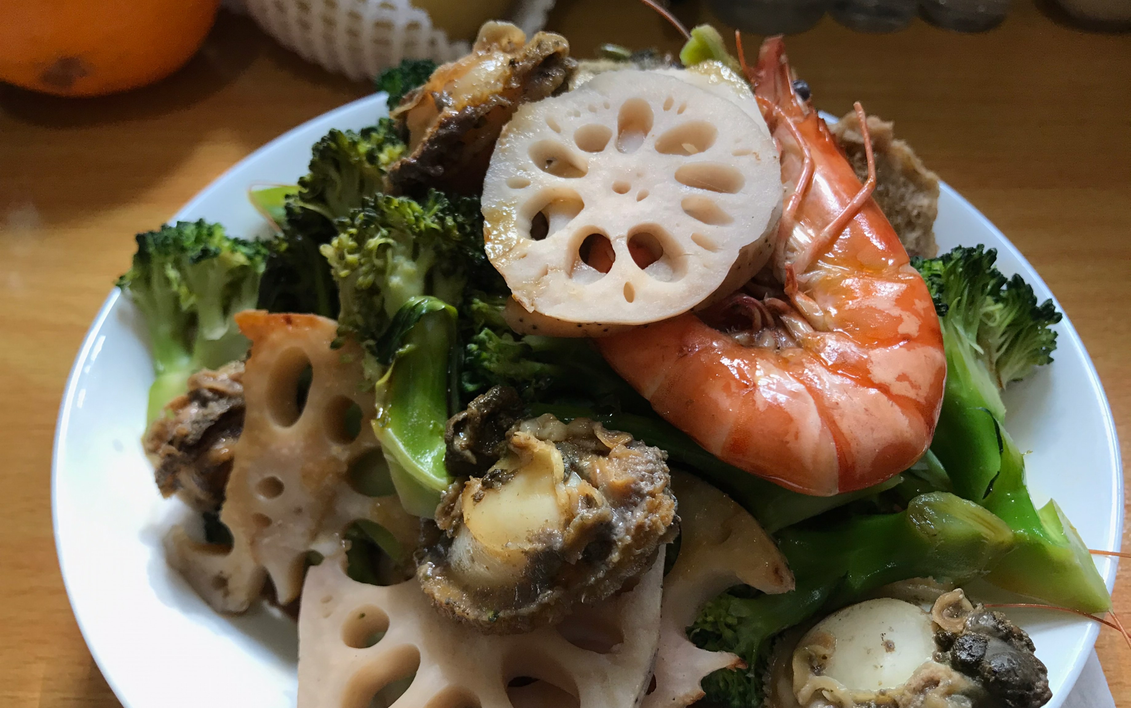 港漂vlog双节懒人厨房乱煮海鲜配时蔬超级自制简单味美