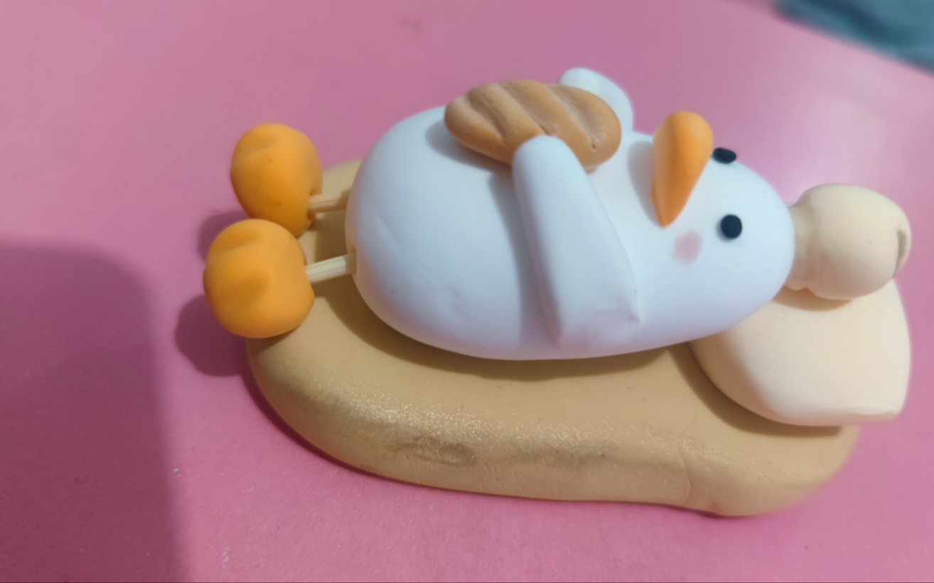 黏土 小鸭子 初学