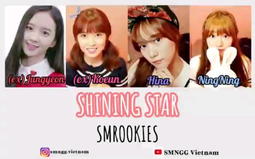 [图]SMROOKIES:Shining Star (JungYeon. Koeun. Hina. Ningning)