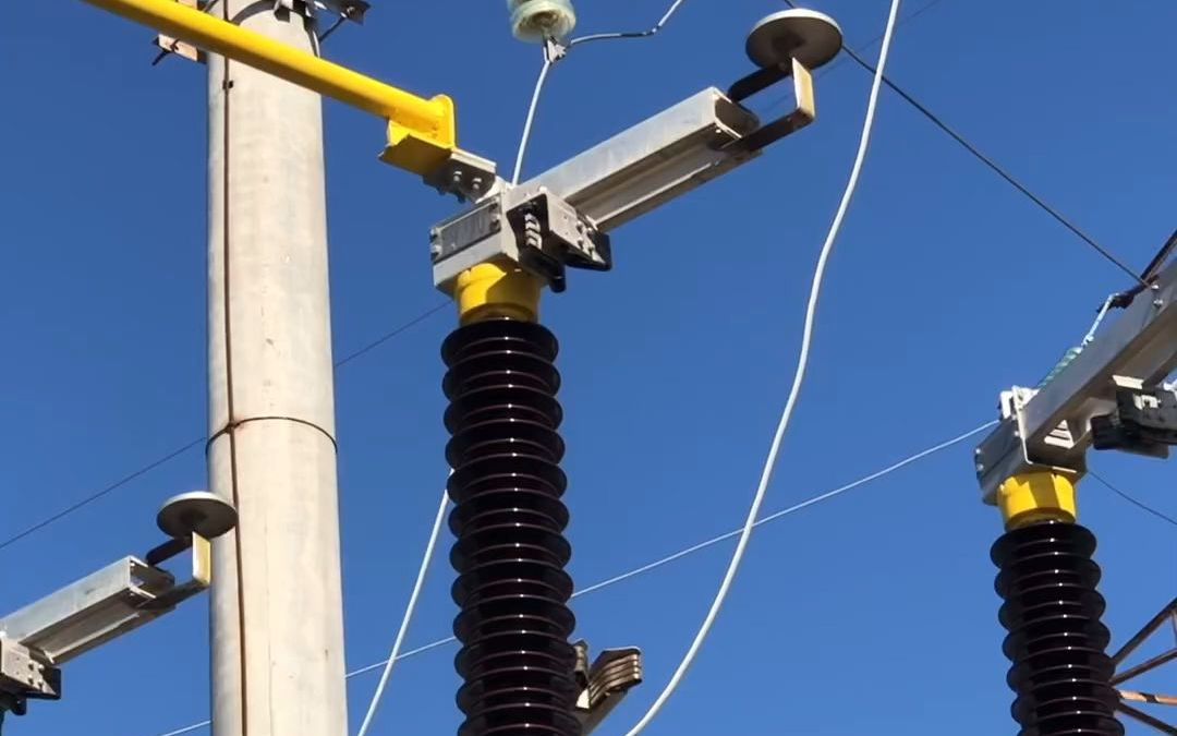 你在国内见过吗,高压隔离开关触头带一个帽子?