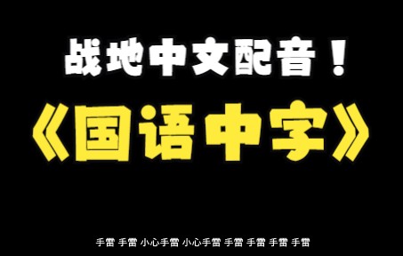 [图]【国语中字】战地中文所有配音（含祖安语音）