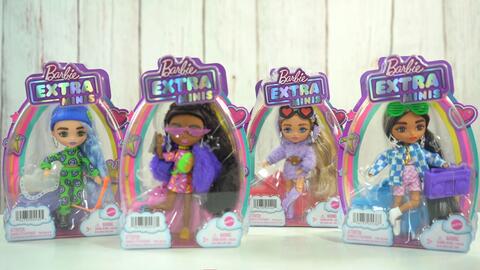 Barbie Extra Minis Unboxing Complete Set of Series 1 
