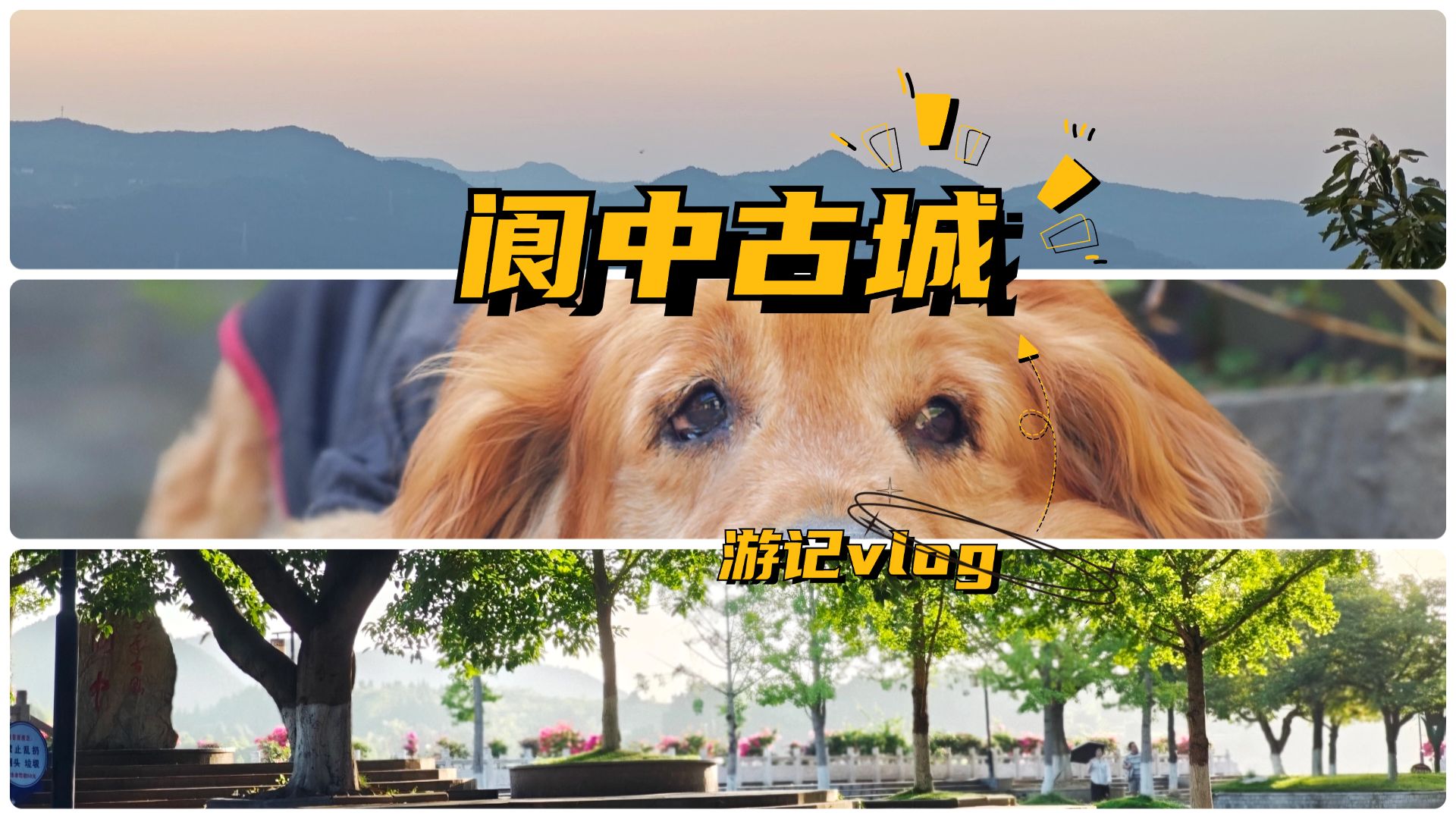 游记vlog丨阆中古城,体验千年前的古朴放松哔哩哔哩bilibili