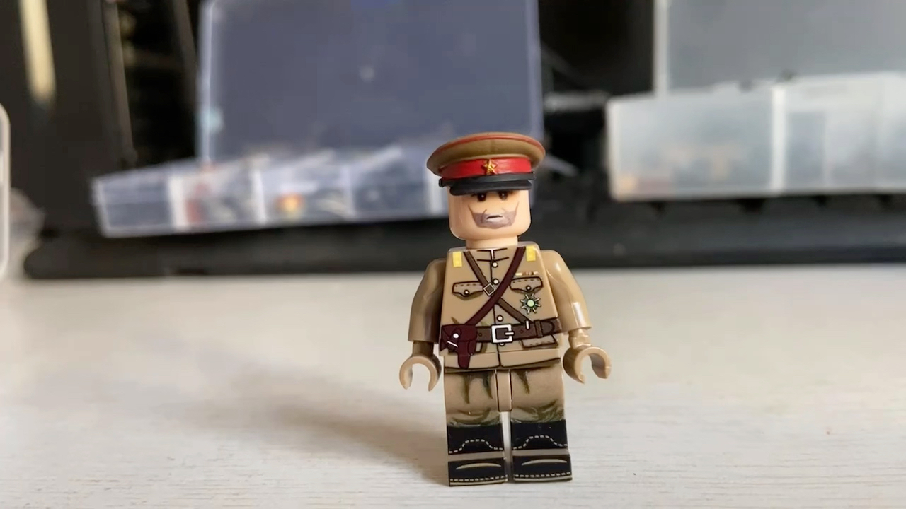 乐高第三方定制人仔九八,昭五式军服样品