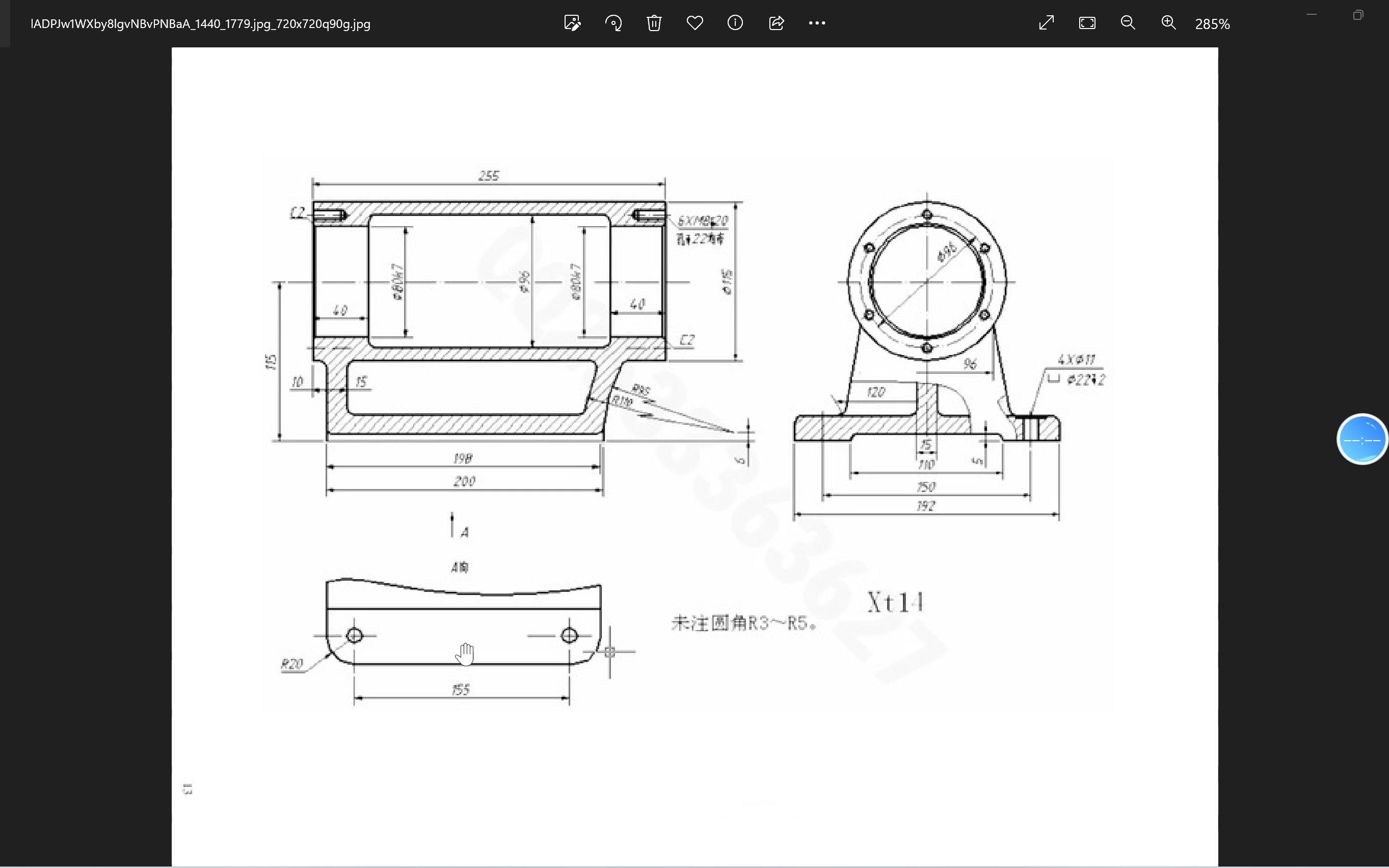 inventor图纸模板图片