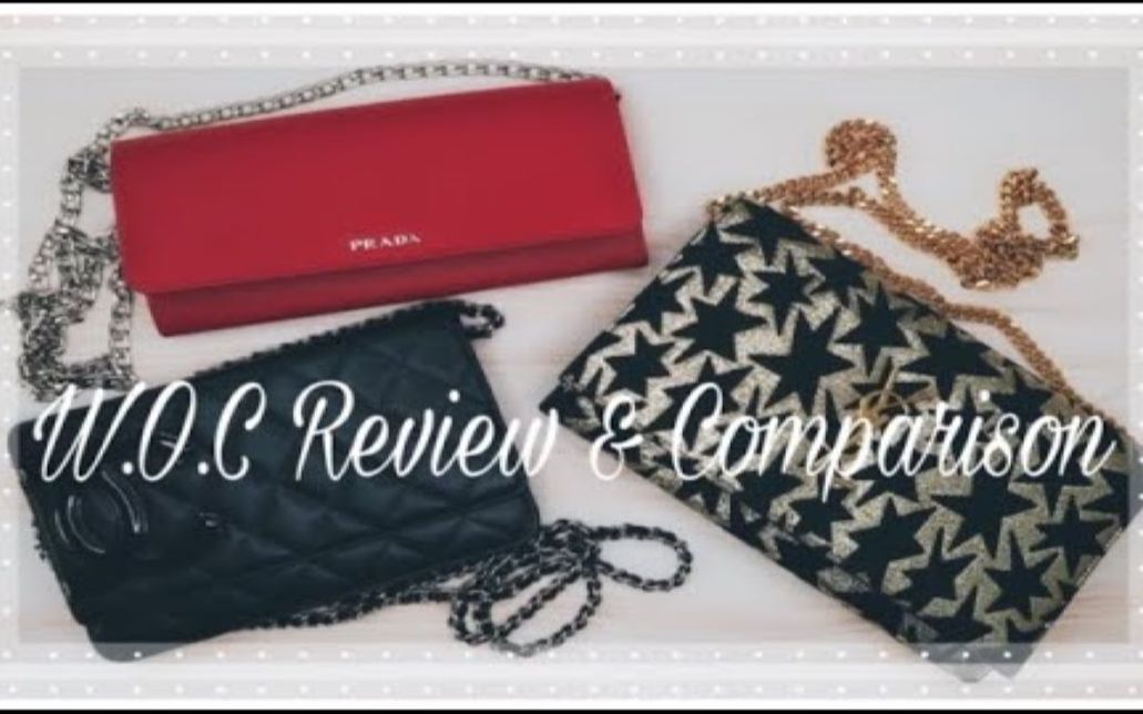 链条包包对比/包包入门级怎么选?W.O.C Comparison and Review/CHANEL,SAINT LAURENT(YSL) and PRADA哔哩哔哩bilibili