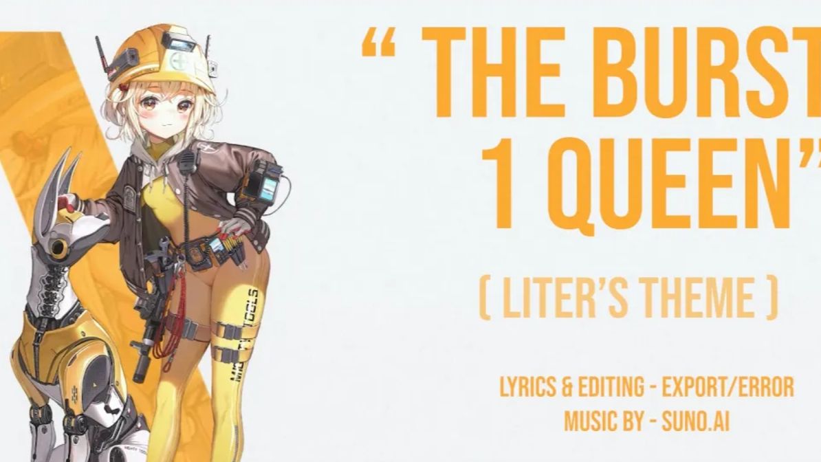 the burst 1 queen [liters theme] - goddess of victory nikke fan