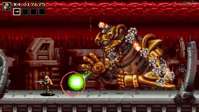 [图]巴西魂斗罗【炽热合金】【Blazing Chrome 】【攻略】无伤全boss战