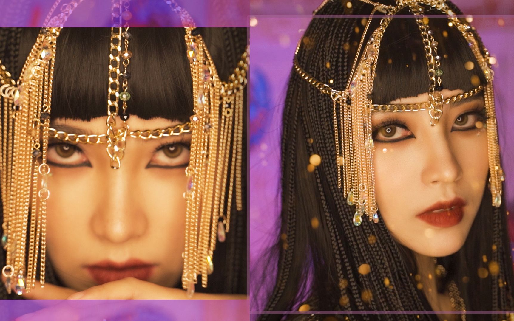 古埃及艳后灵感妆|神秘换脸术|异域风情_哔哩哔哩 (゜-゜)つロ 干杯