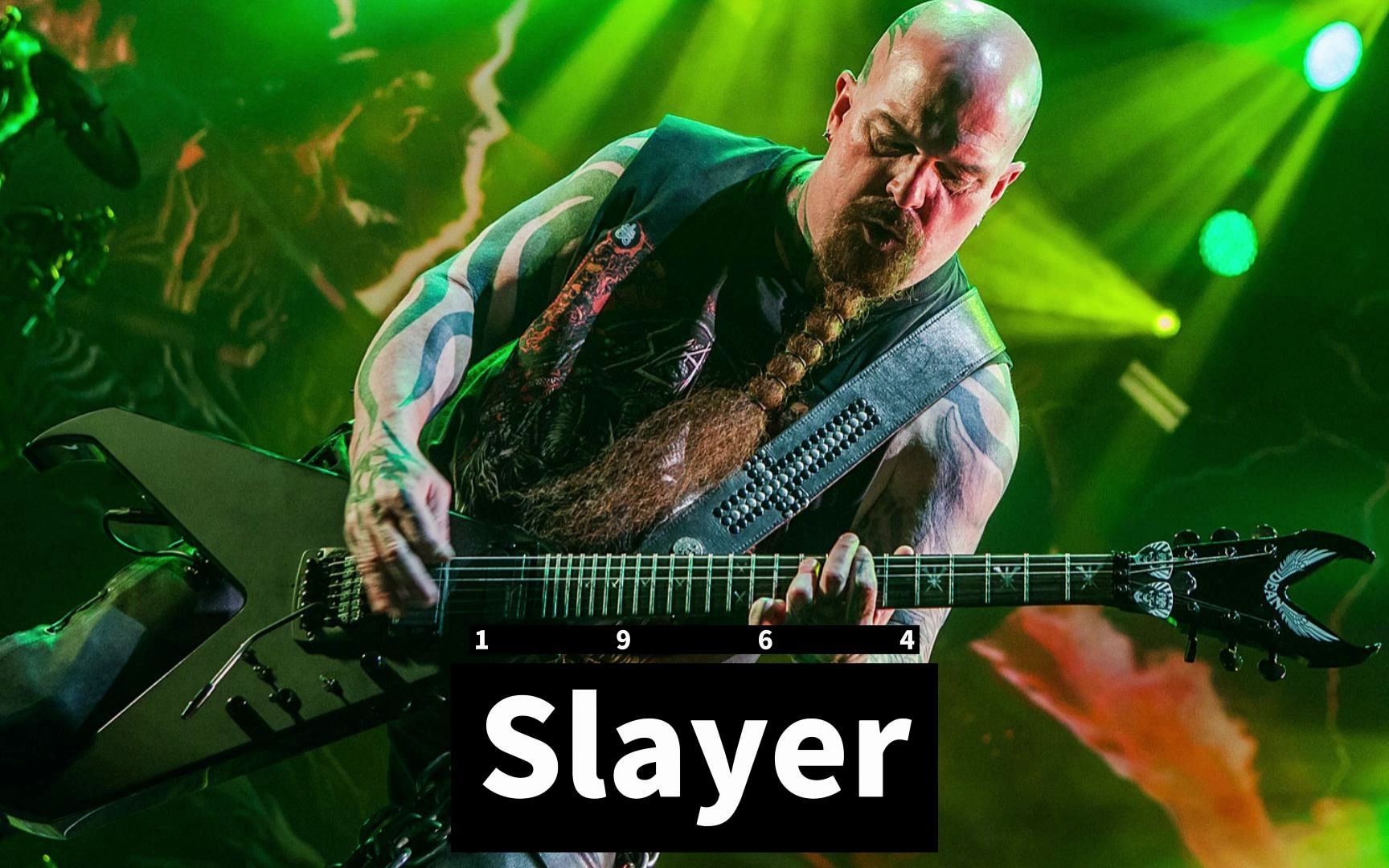 鞭挞金属乐队slayer吉他手凯利·金