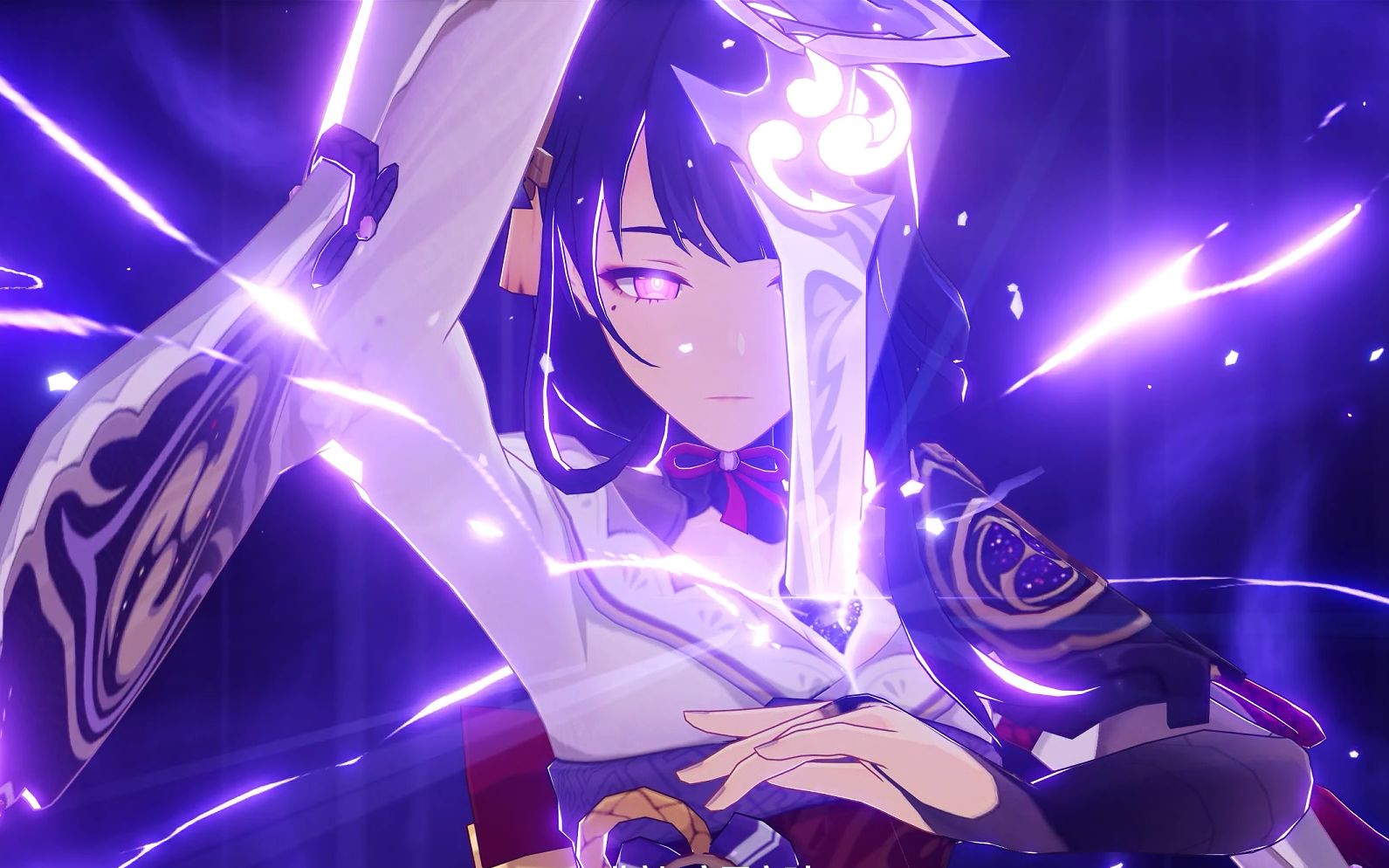 "此刻,寂灭之时."雷电将军高清手机壁纸 收下吧