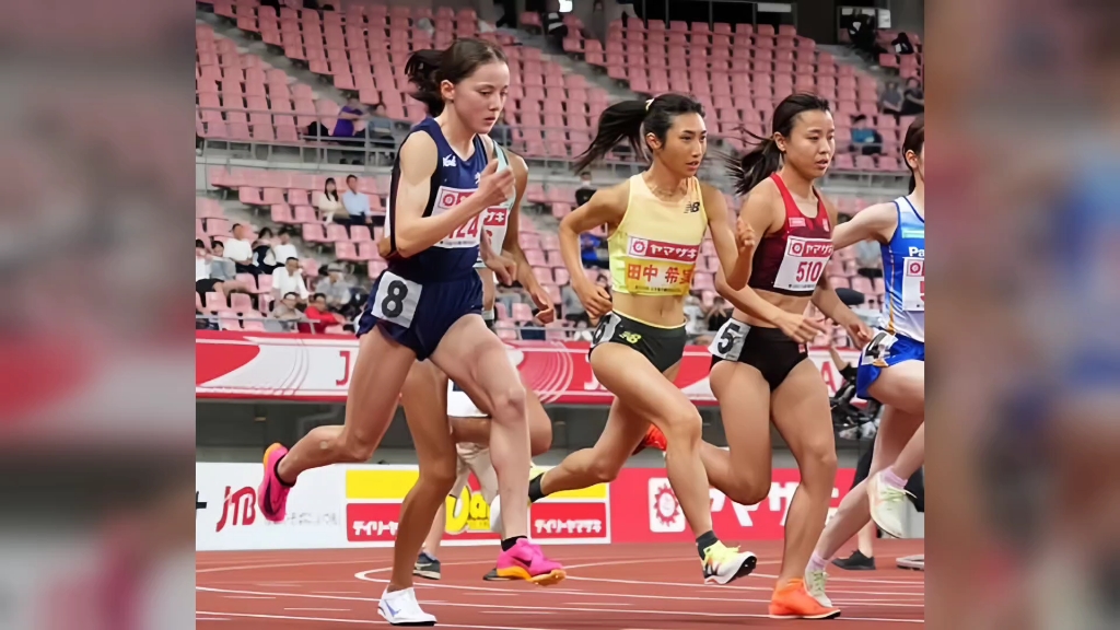 日本田径锦标赛照片]Drury Shu Eiri(1500m女子决赛)|照片:Kenji Tanaka(THEDIGEST 摄影部) #ドルーリー朱瑛里哔哩哔哩bilibili