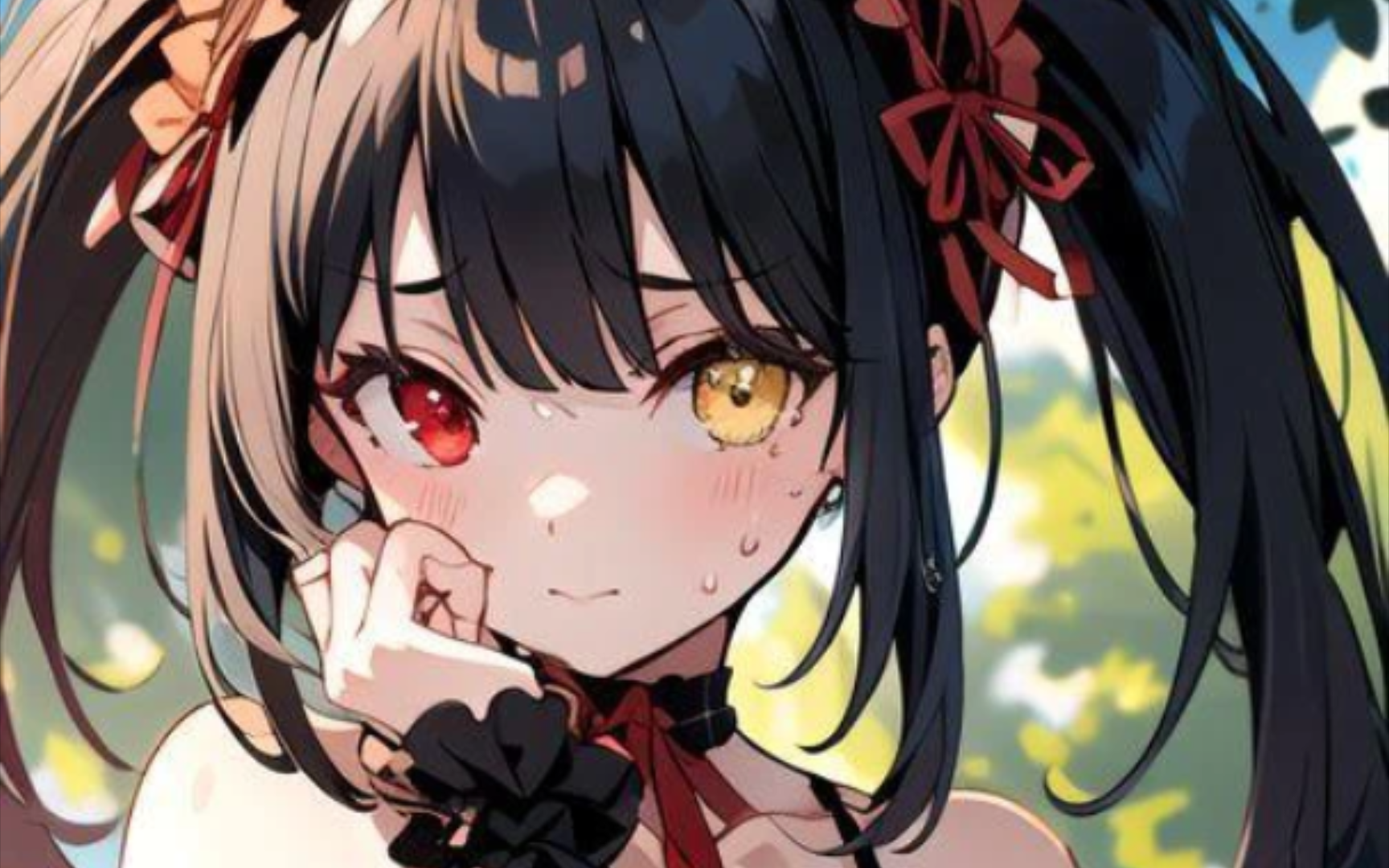 【约战手游怀旧版】日常约会——狂三——夜晚神社:true end1