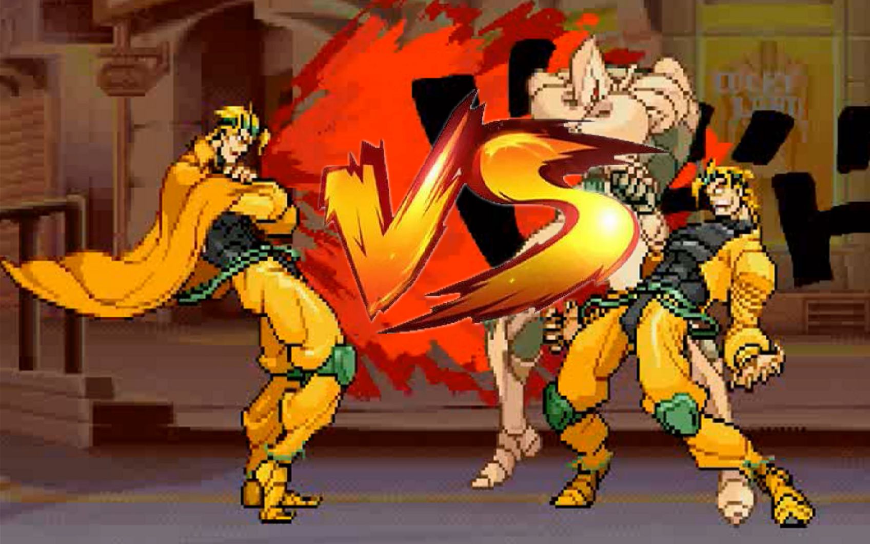 【MUGEN】手操命运DIO(11P)VS 命运DIO(12P)