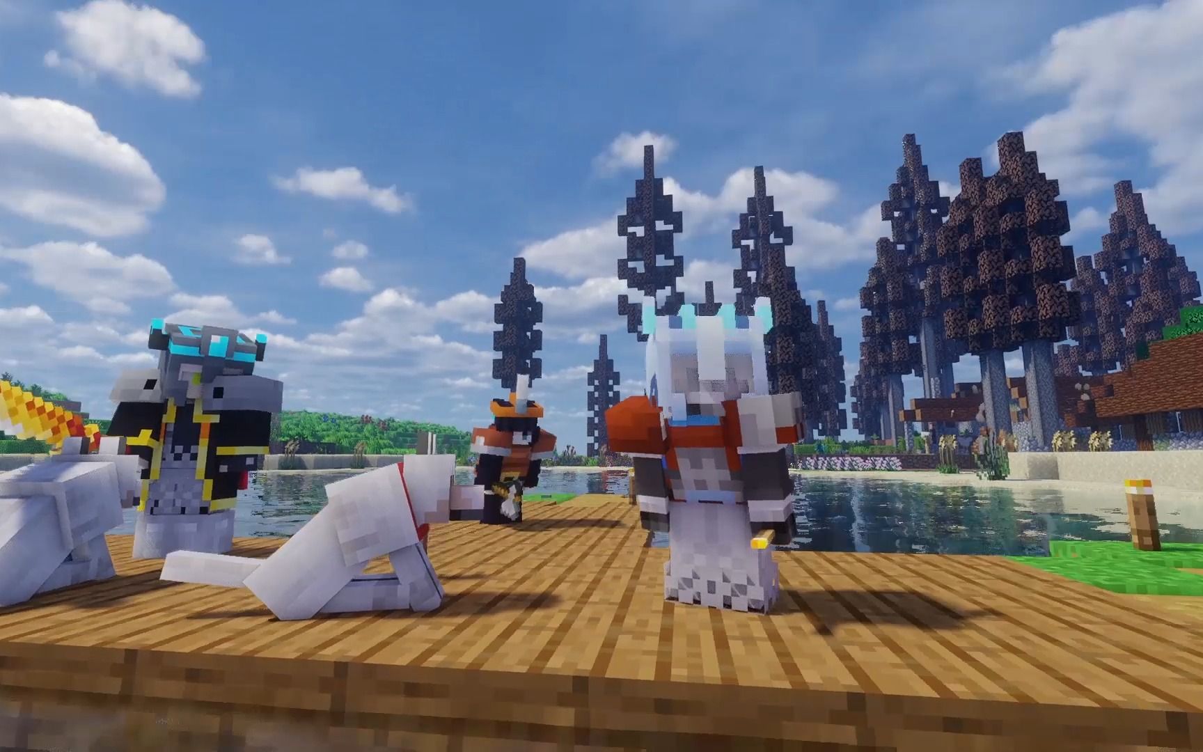 异世界养老探险生存实况 p3(上)_我的世界_实况