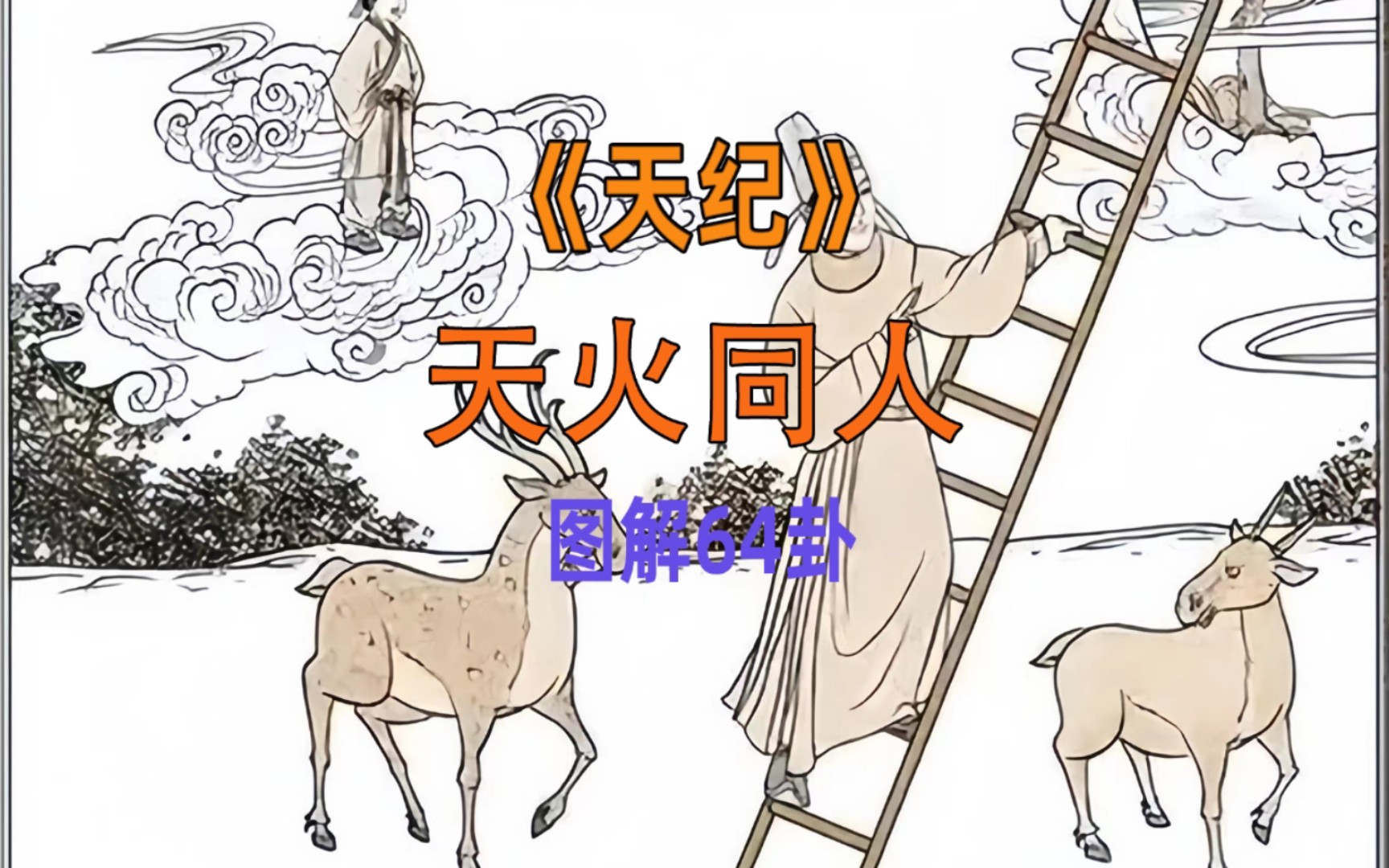 p13 天火同人 天纪-易经64卦-同人卦-天火同人 乾上坤下 处否之道