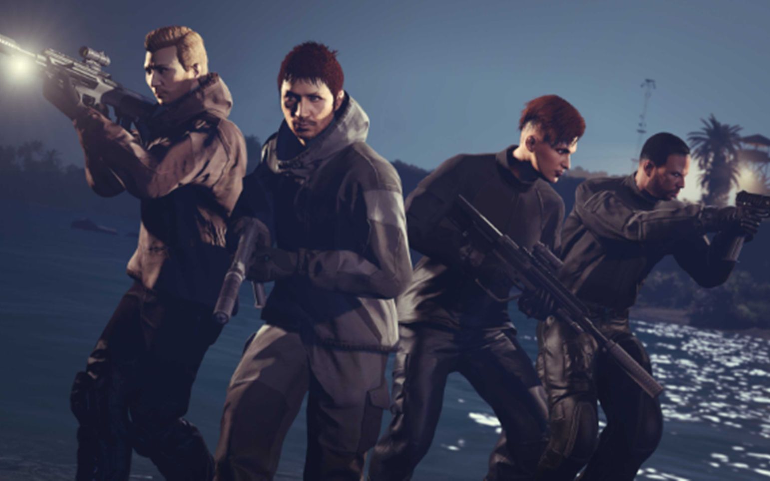 gta5劫持游戏最大私人岛屿佩里科岛抢劫任务通关流程自制系列