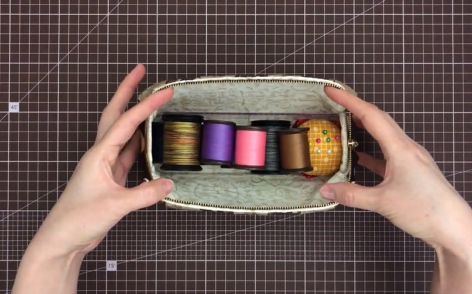 「教程分享」拼布工具包-针线包