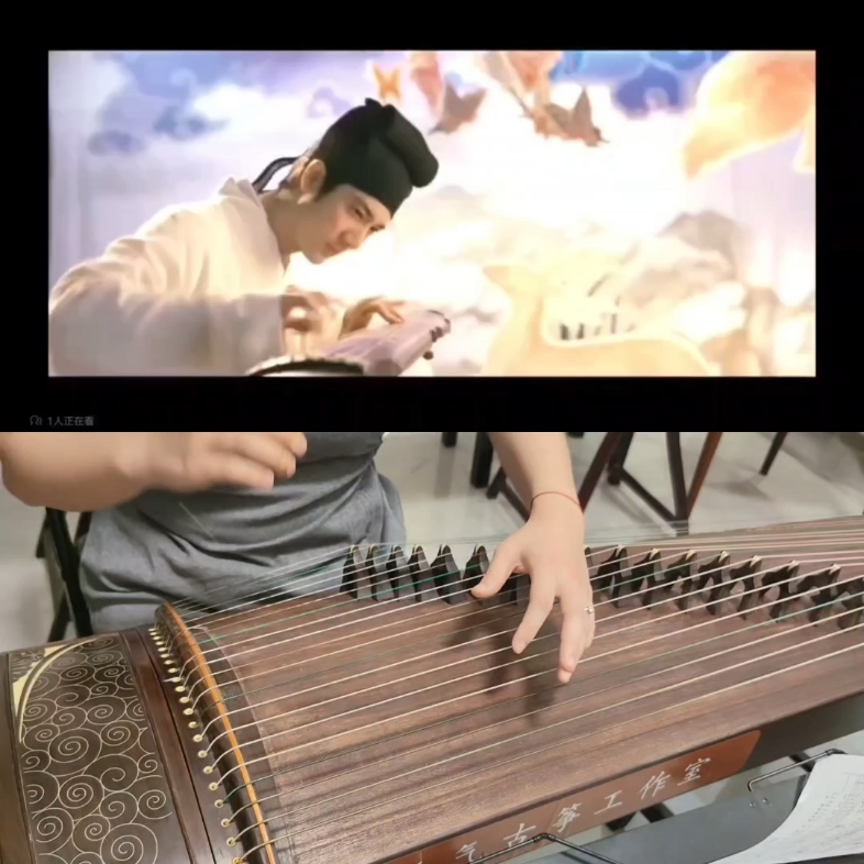 明星弹古筝之刘亦菲《你不知道的事》