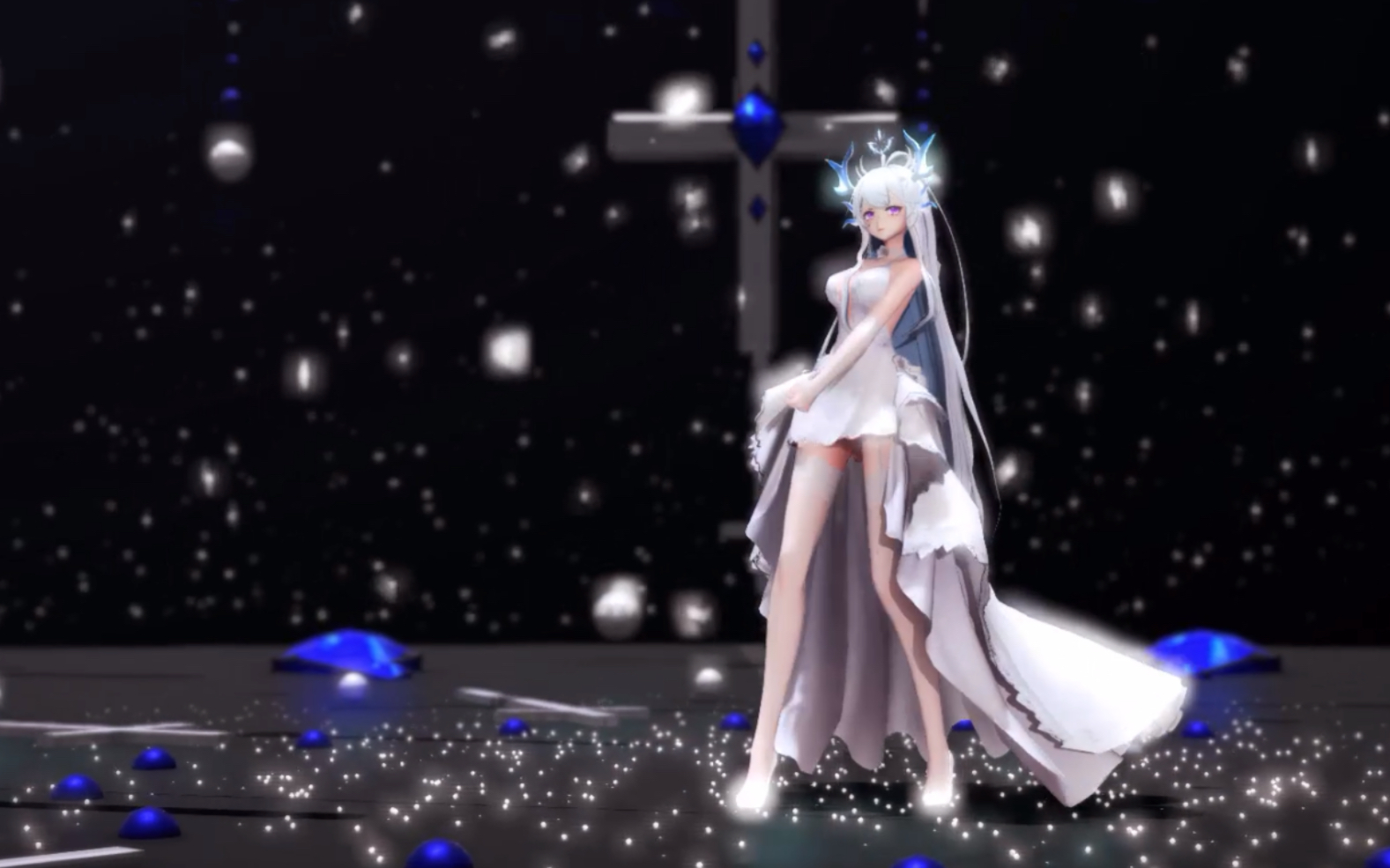 [图]银龙王古月娜 极乐净土 花嫁MMD