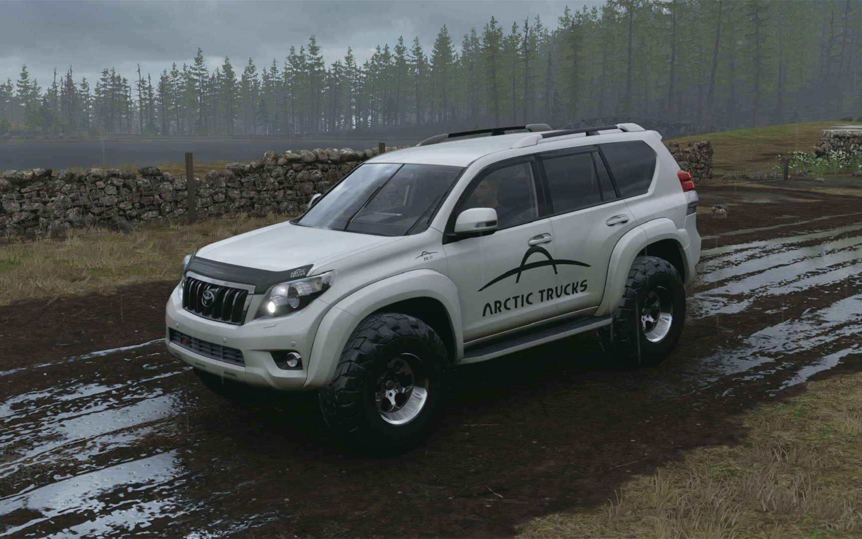 地平线4:丰田普拉多改装版越野测试