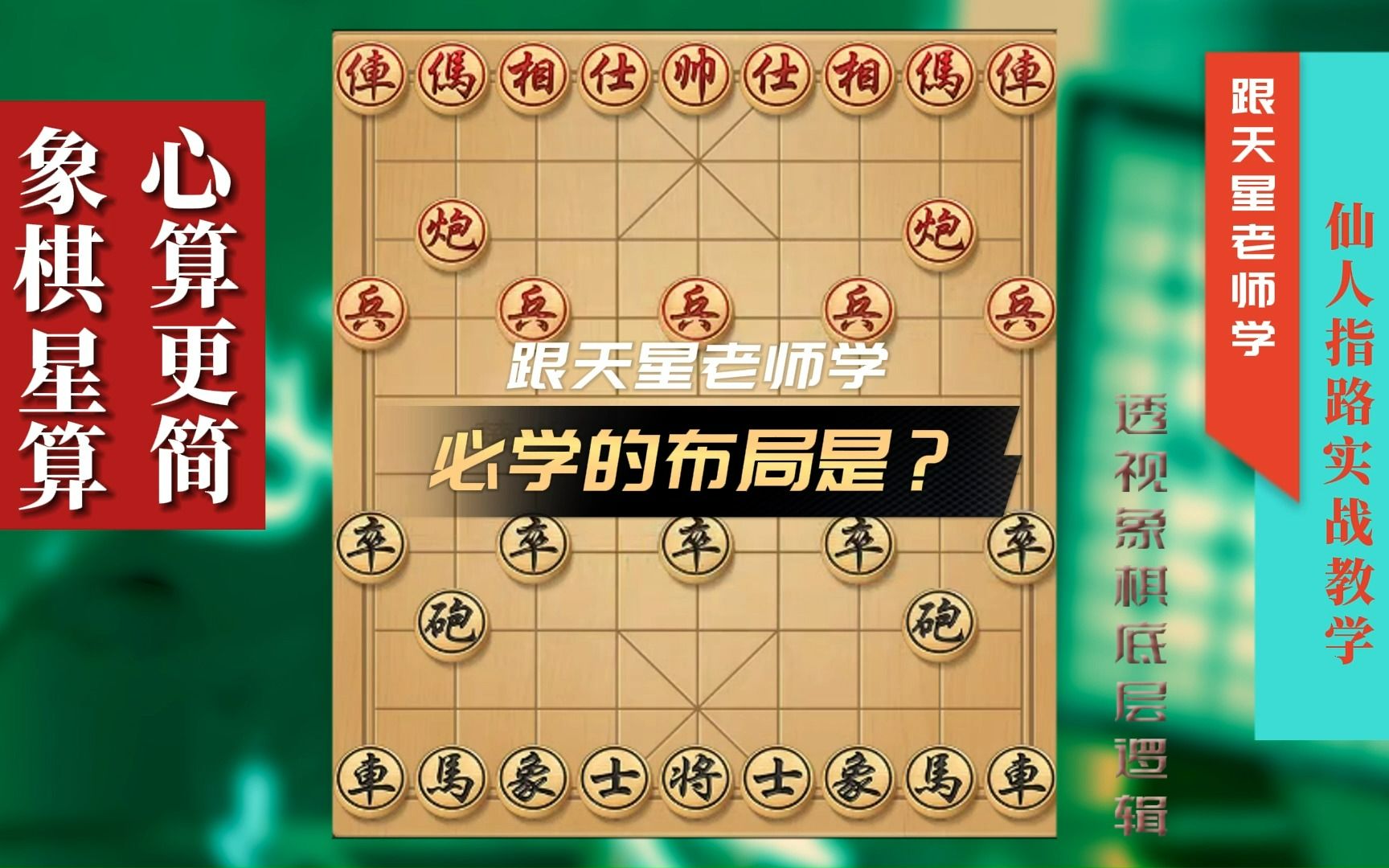 想成為象棋高手,必學的佈局是什麼呢?