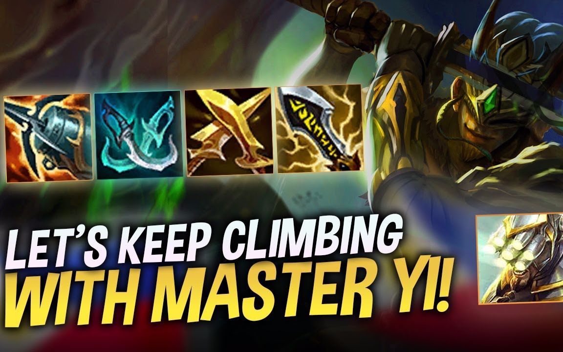 lets keep climbing with master yi! - cowsep