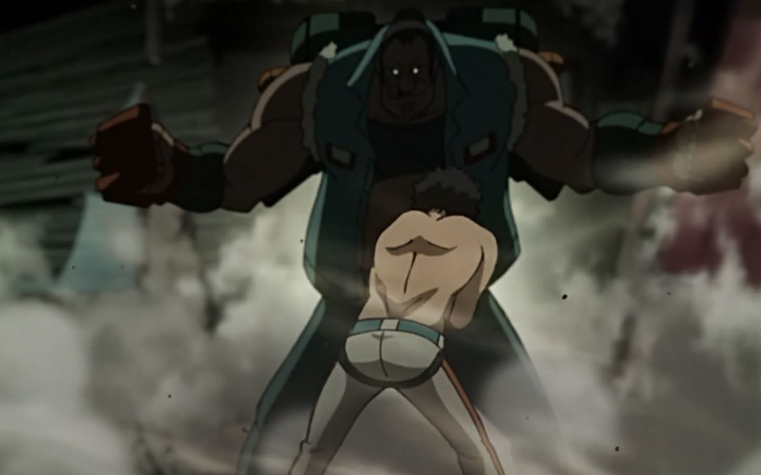 【megalobox】男人間浪漫的野獸之爭,拳拳到肉的極致快感_嗶哩嗶哩