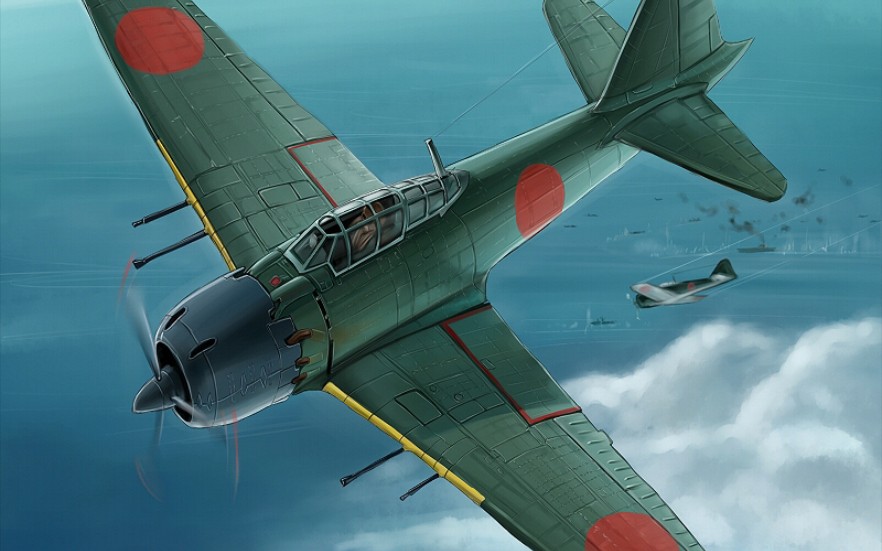 [战争雷霆剪辑]  零战五三型